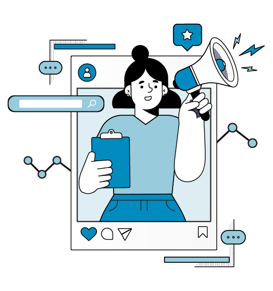 Professional planning a PPC and digital advertising